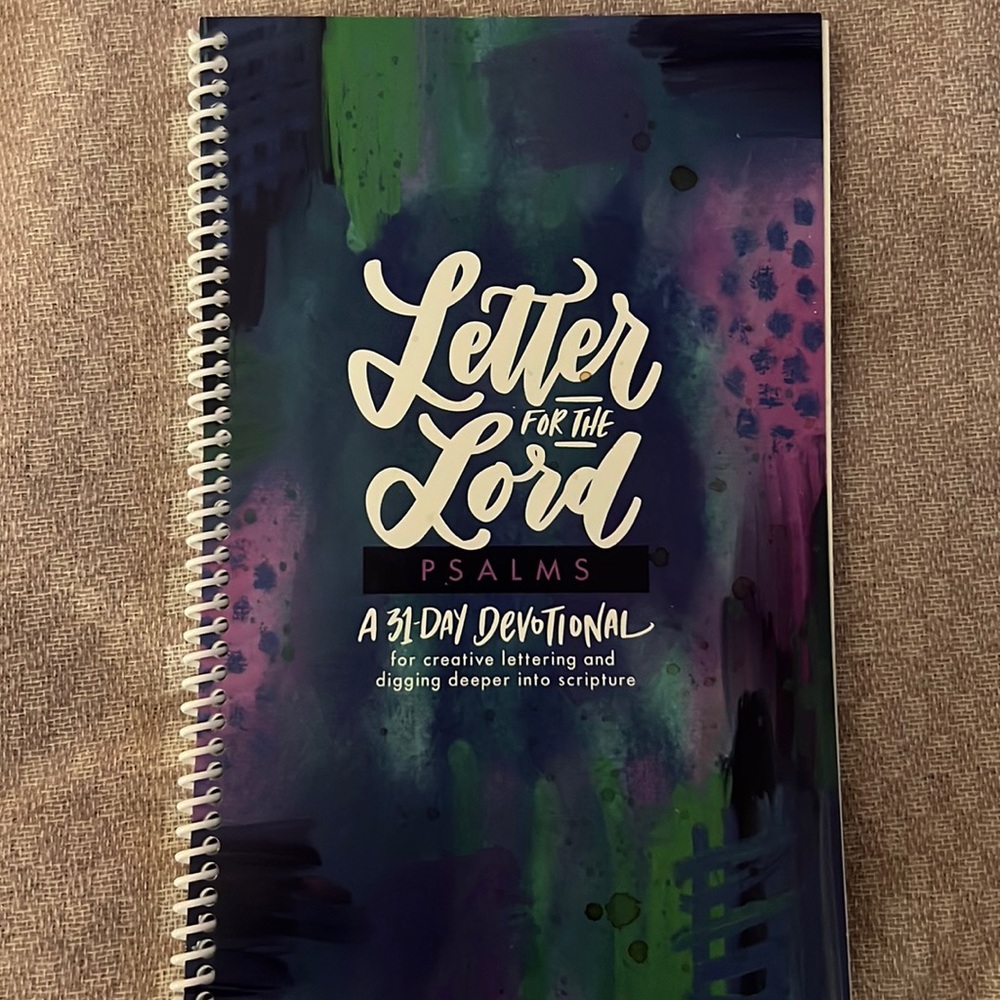 Letter for the Lord, Pslams, 31 Day Devotional